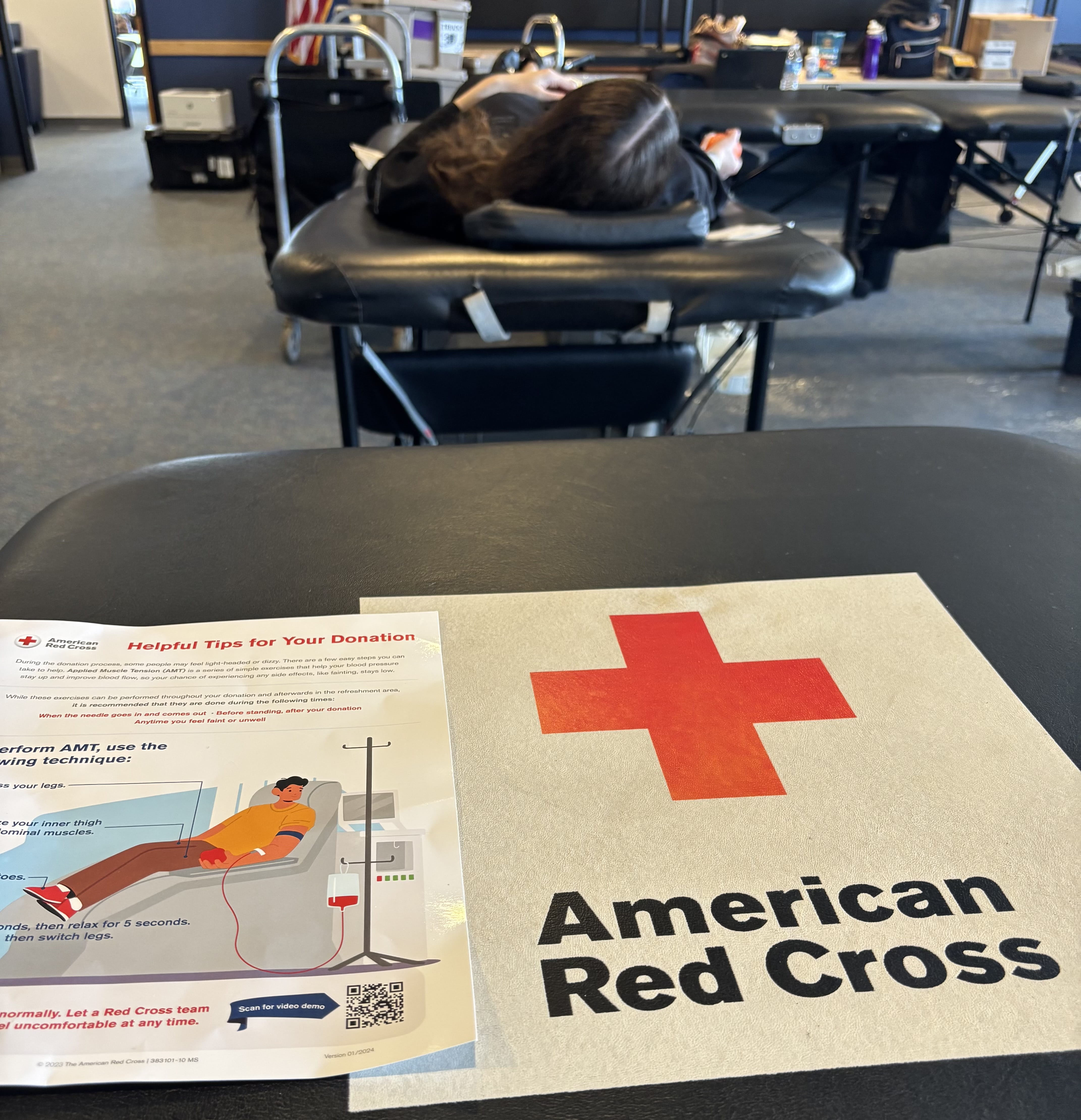 Blood drive at MSP Headquarters