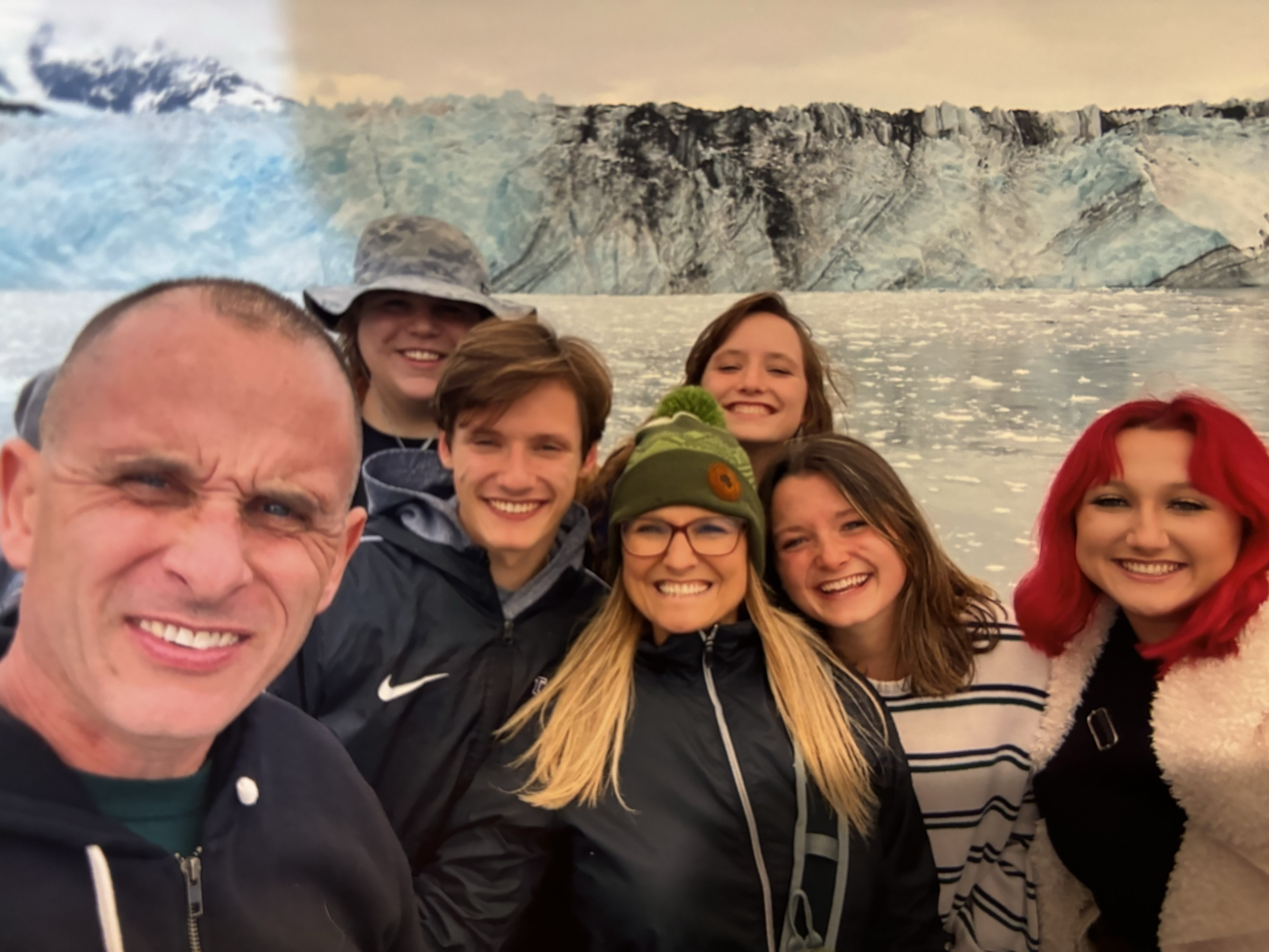 Photo of Sweeney family in Alaska