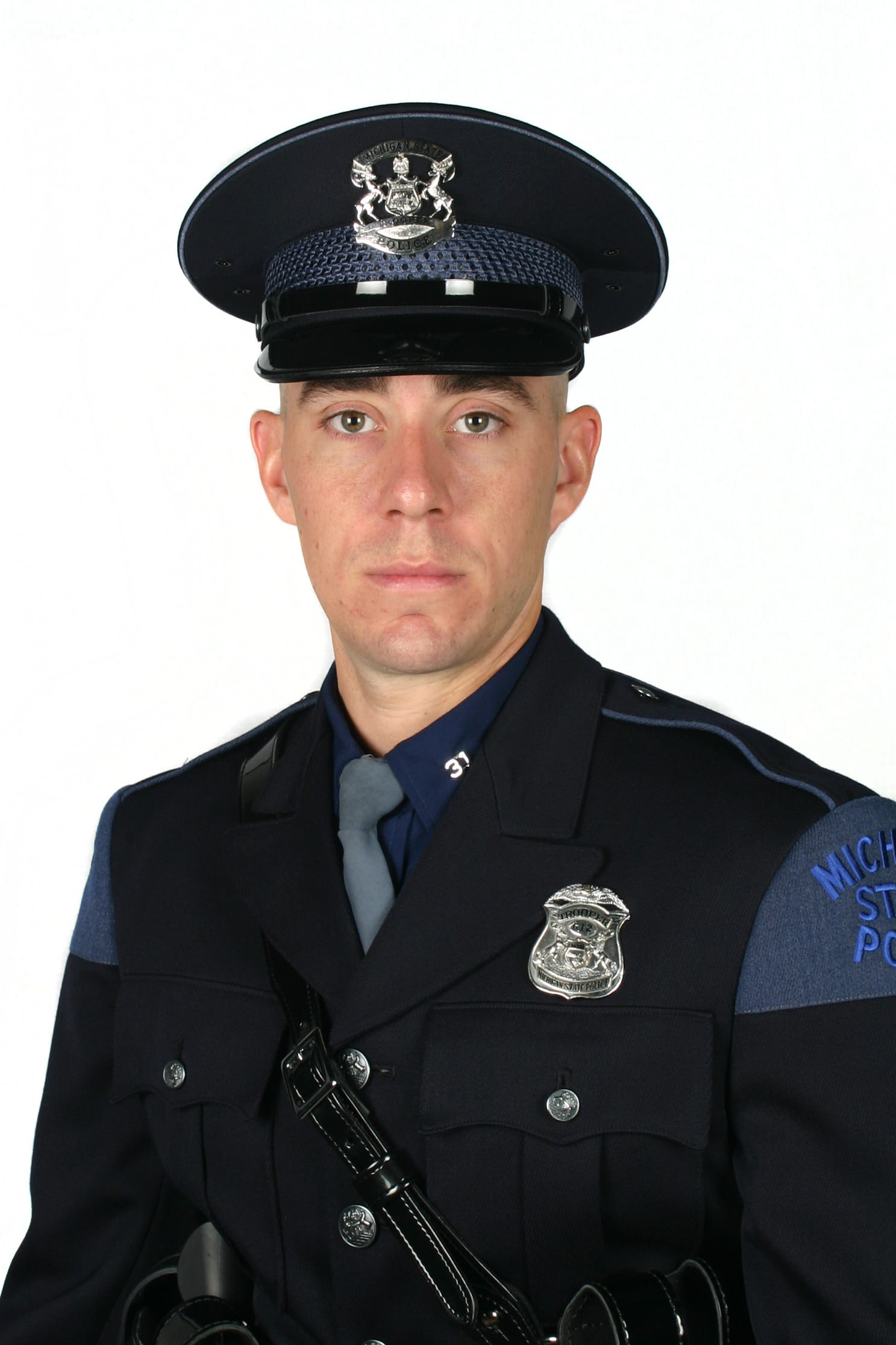 Official MSP photo of Trooper Adam Whited