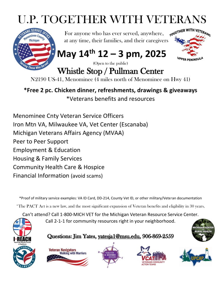 U.P. Together with Veterans