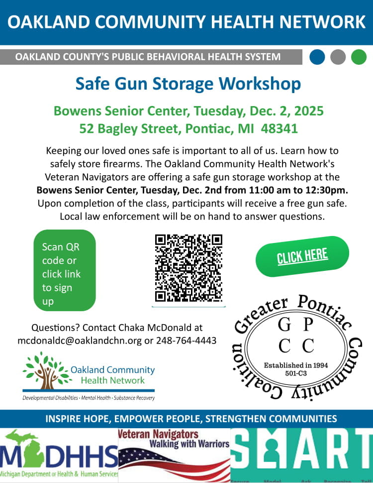 Oakland Safe Gun Storage Workshop