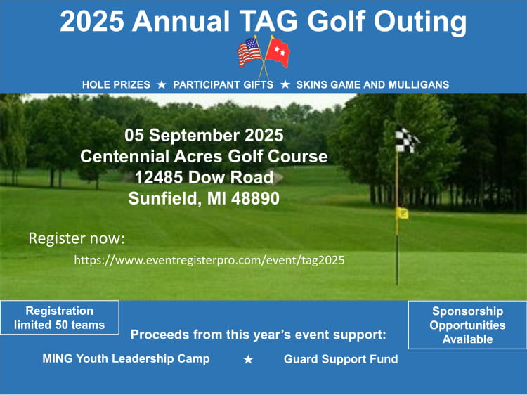 2025 TAG Golf Outing