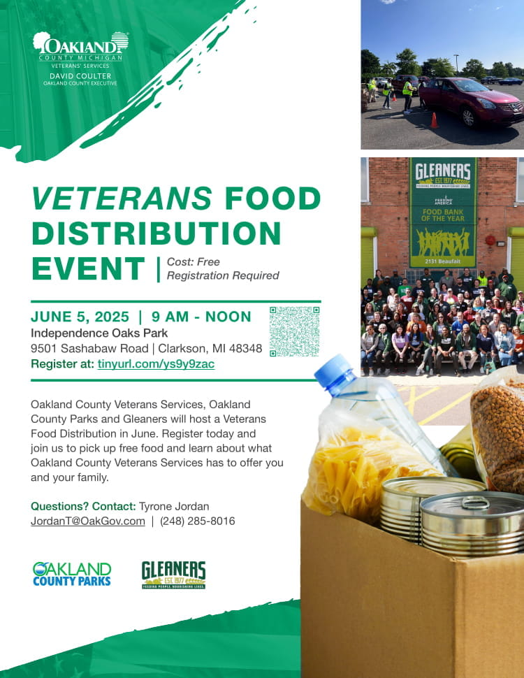 Clarkson Veterans Food Distribution Event
