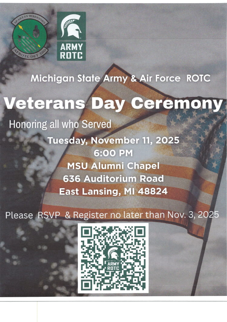 MSU Veterans Day Ceremony