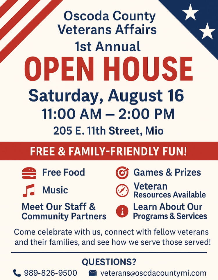 Oscoda Veterans Affairs 1st Annual Open House