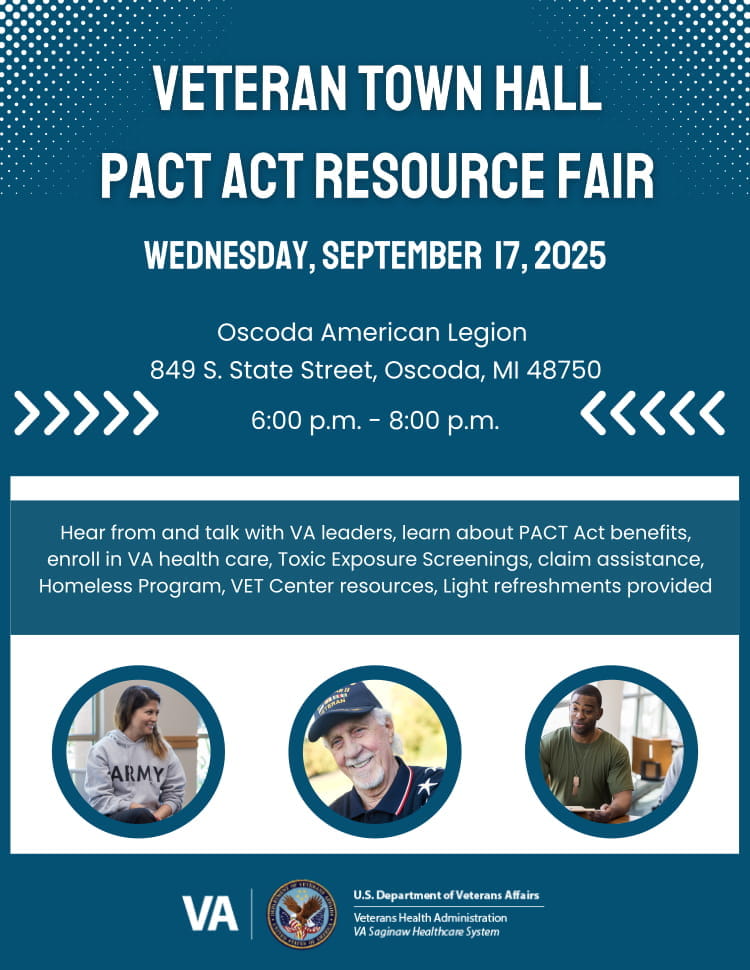 Oscoda PACT Act Flyer