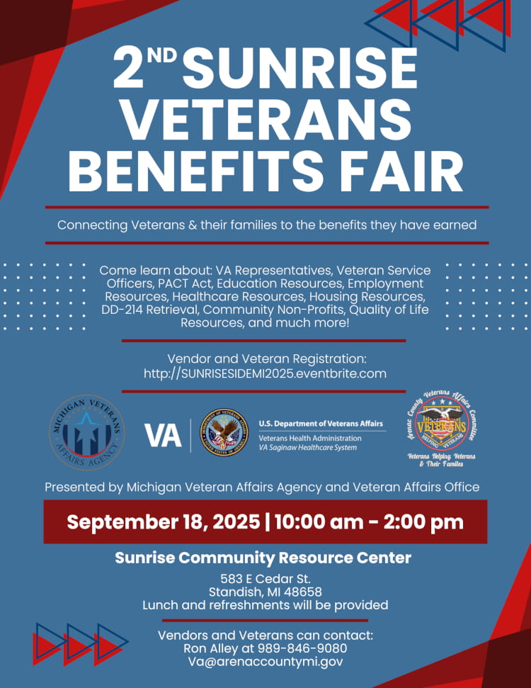 2nd Sunrise Vet Benefits Fair