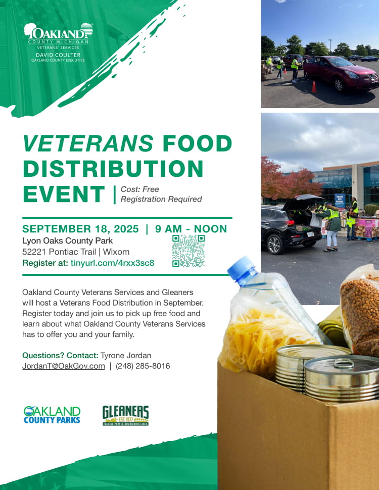 Oakland Veterans Food Distribution Event