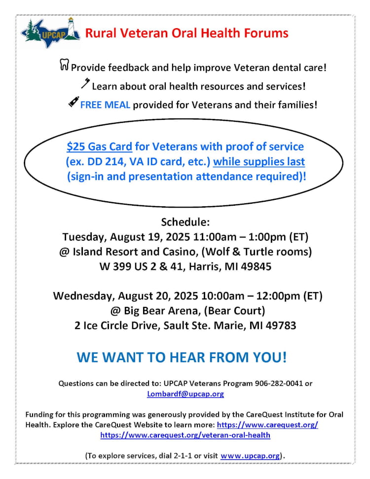 Rural Veteran Oral Health Forums