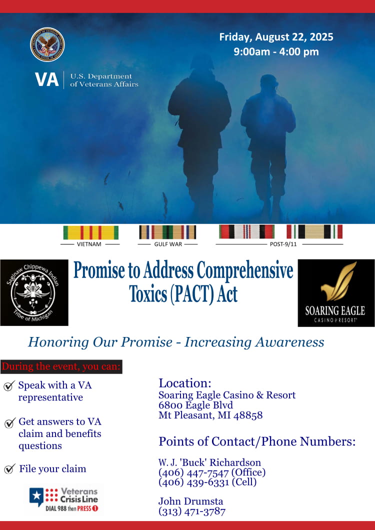 Mt Pleasant VA PACT Act Event