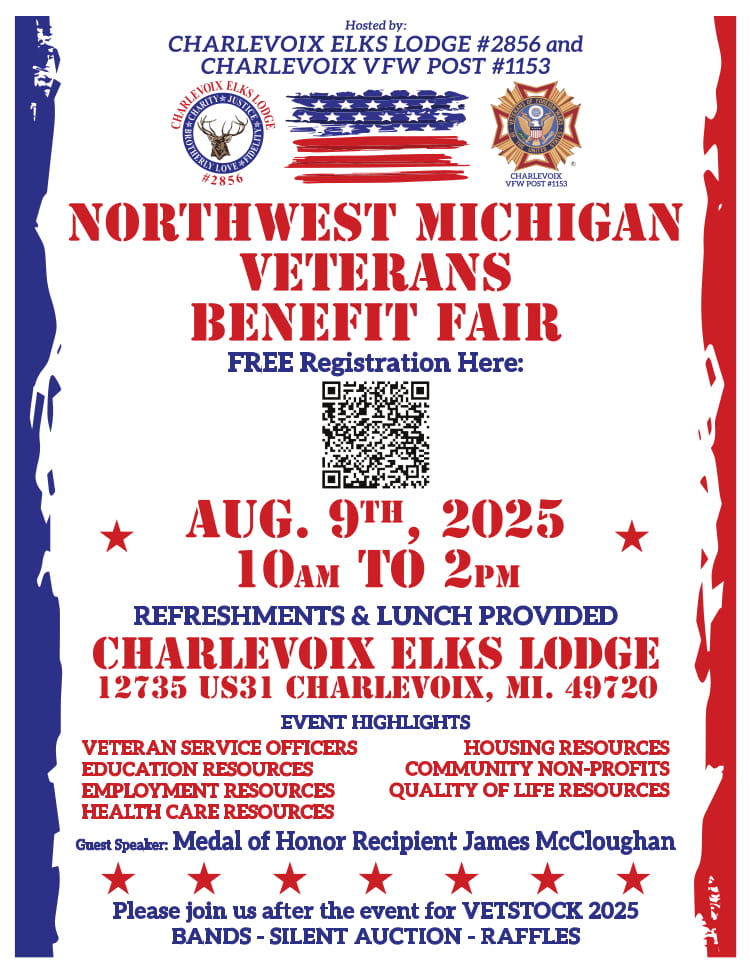 Charlevoix Northwest Michigan Veterans Benefit Fair