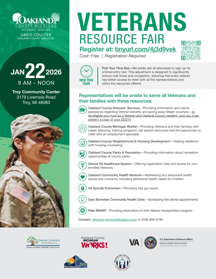 Oakland Veterans Resource Fair