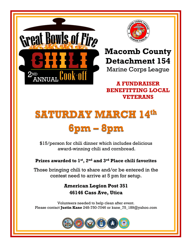 Macomb Chili Cook-Off