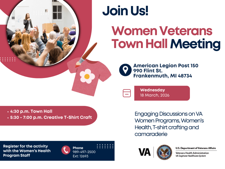 Frankenmuth Women Vet Town Hall
