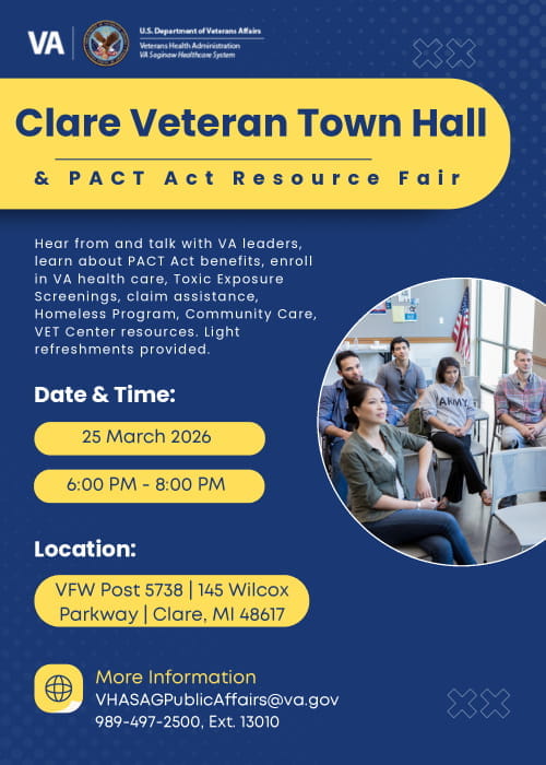 Clare Veteran Town Hall