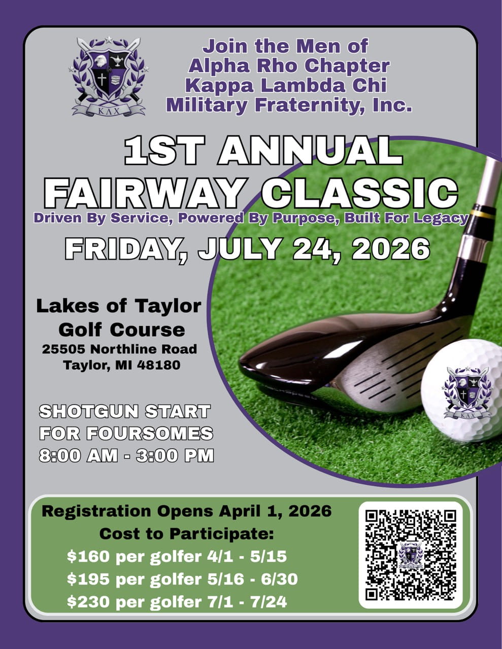 Taylor 1st Annual Fairway Classic