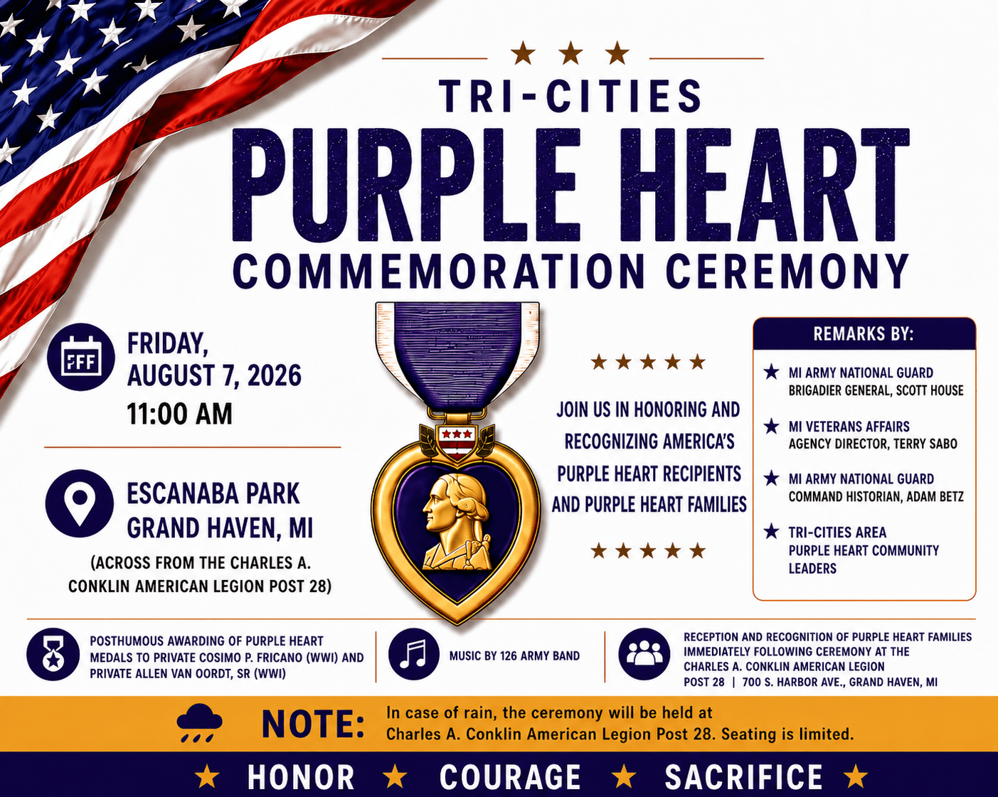 Purple Heart Commemoration Ceremony