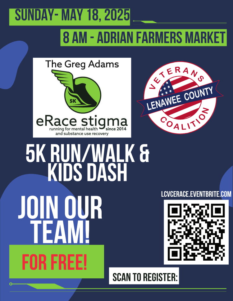Adrian 5K Run Walk and Kids Dash
