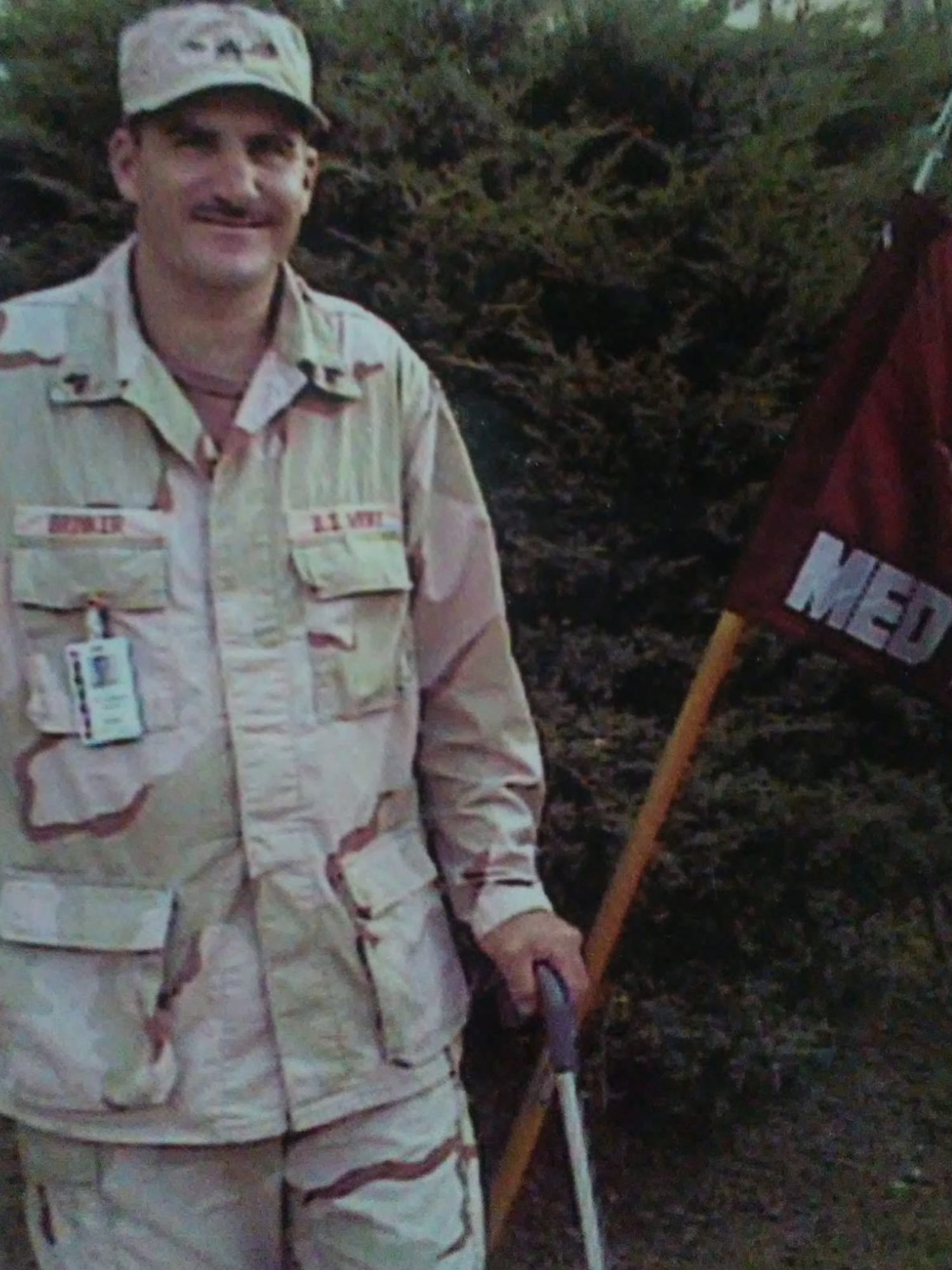 Doug Brinker in uniform