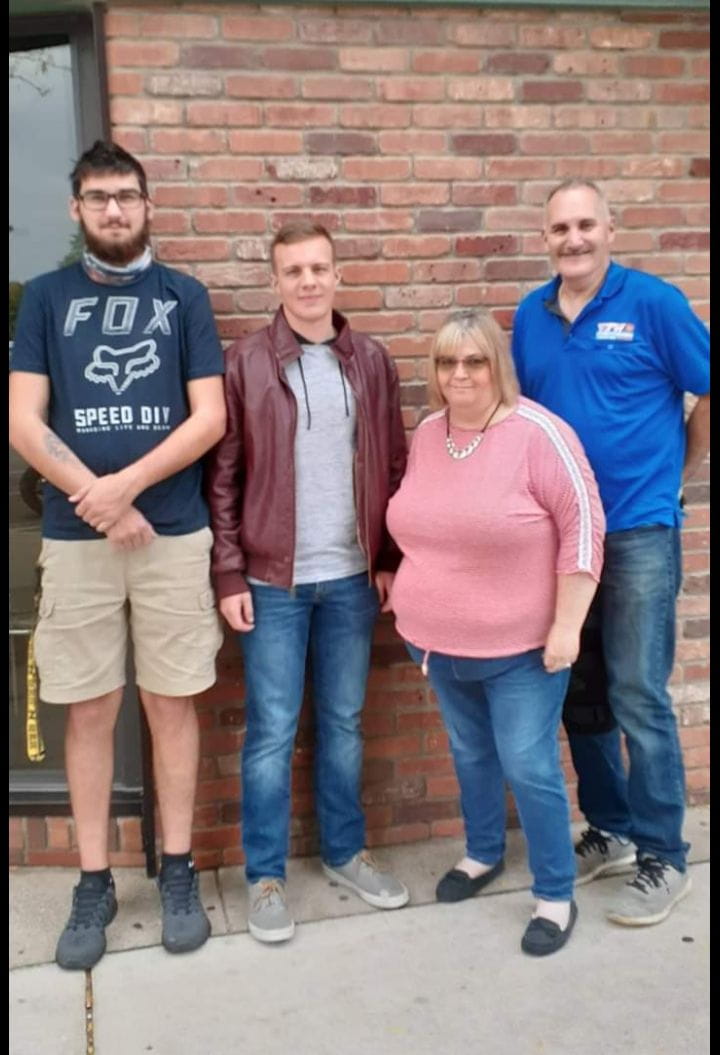 Doug Brinker and family