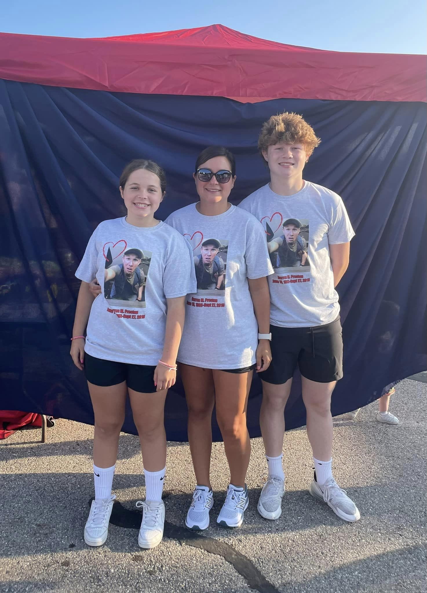 Preston family at Ele's Race