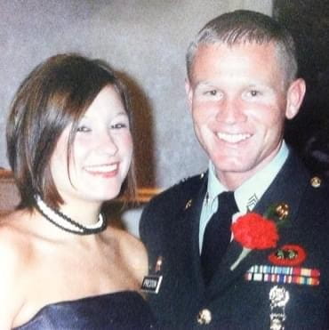 Kate and Darren Preston at their wedding