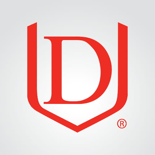 Davenport University Logo - Red D with a Red U around it