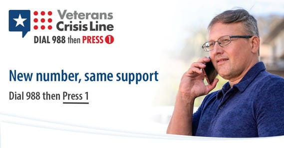 New Veterans Crisis Line