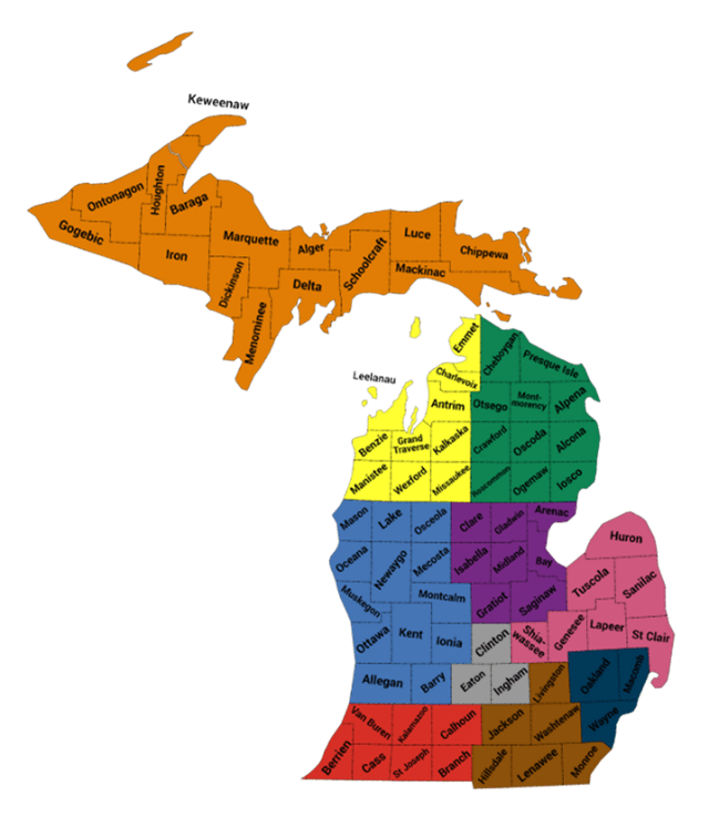 Veterans Coalition Regions image