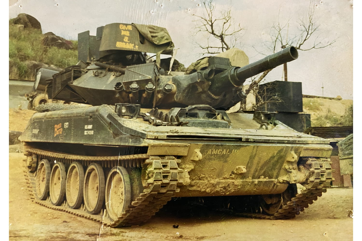 Walburn's tank the "Bunker Buster"