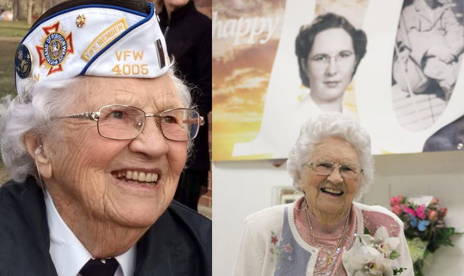 103-year-old WWII nurse