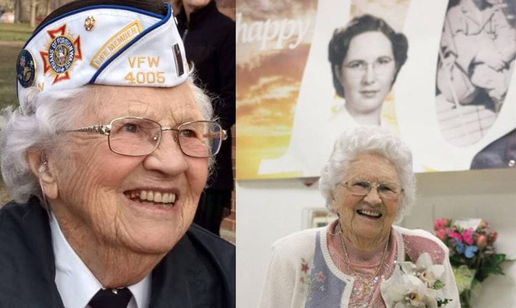103-year-old WWII nurse