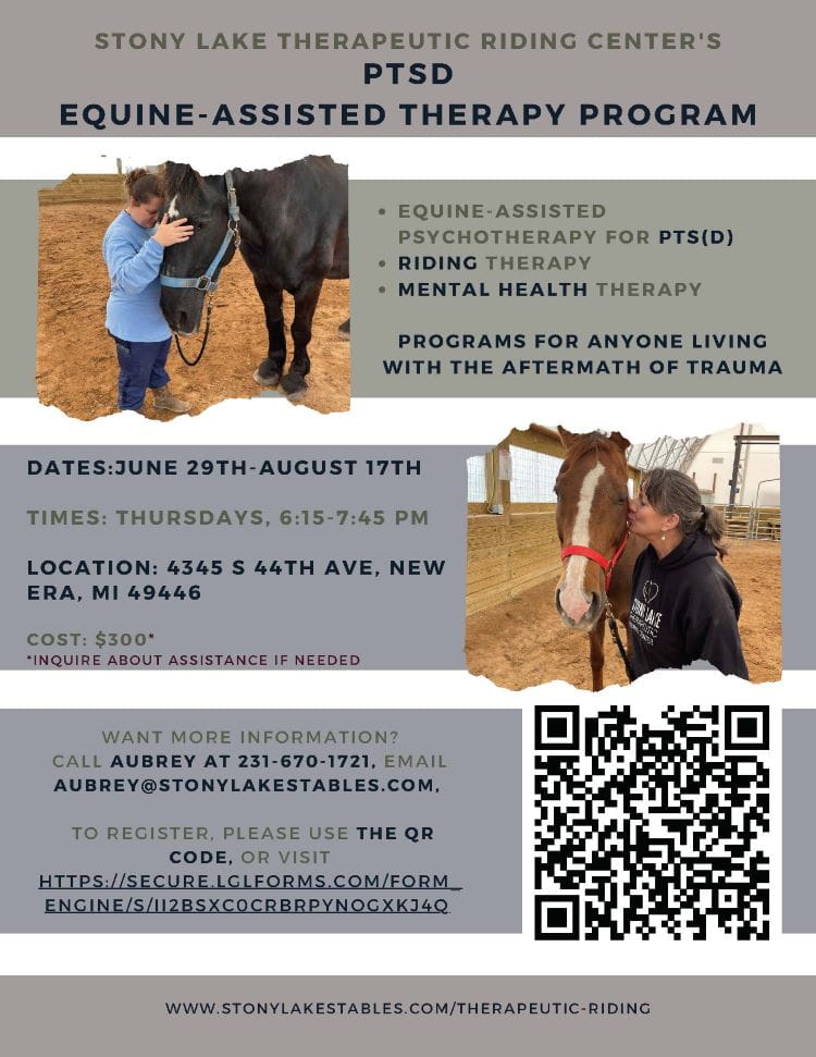 Equine-Assisted Therapy Program Event Flyer