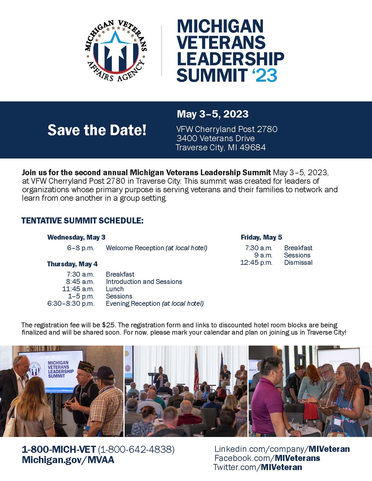 Michigan Veterans Leadership Summit 2023