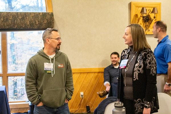 VSO Charles Schmidt, Stefanie MacDonald photo