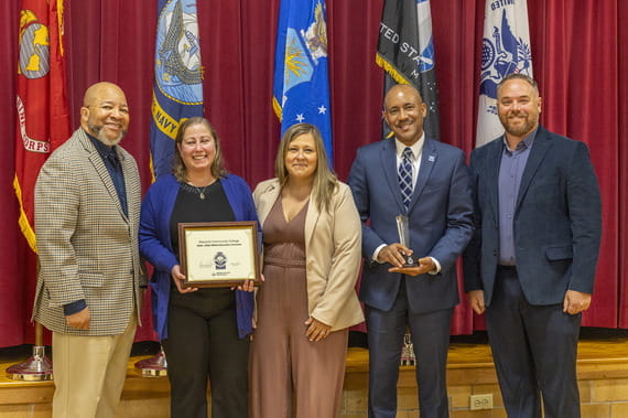 Macomb Community College 2025 MVAA education Innovator