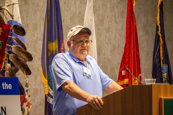 MI Commanders Group 2024 Veteran of the Year, Jim Provost