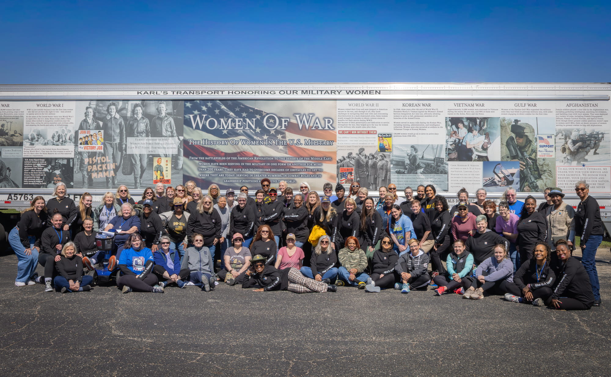 Group photo from the Michigan Women Veterans Conference 2026.