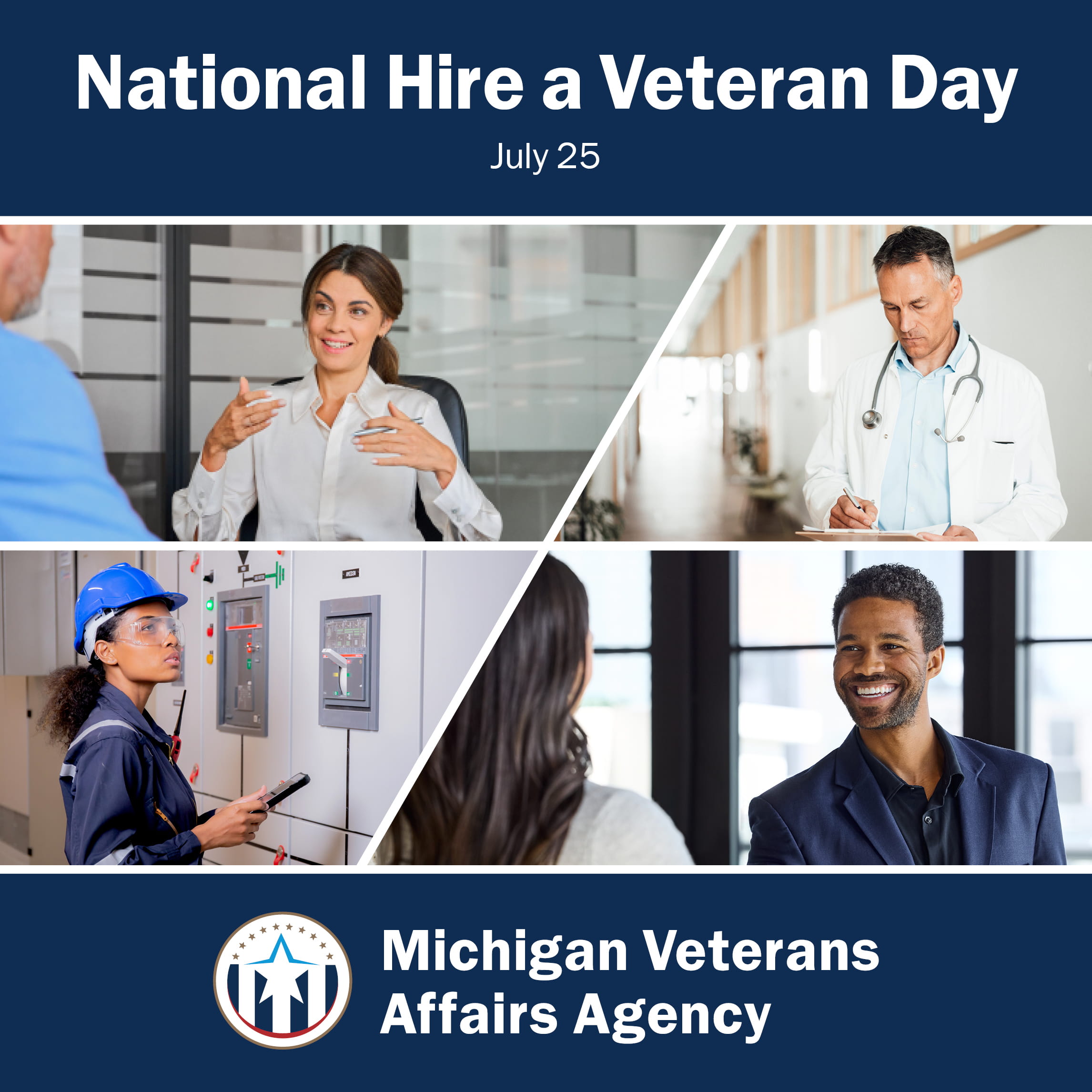 Hire a Veteran Day Flyer