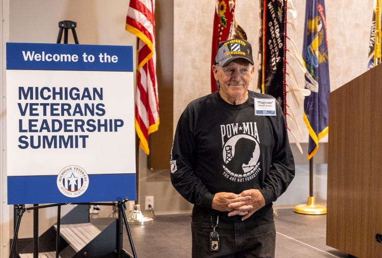 MVAA 2024 Veteran of the Year, Mike 'Flagman' Bowen