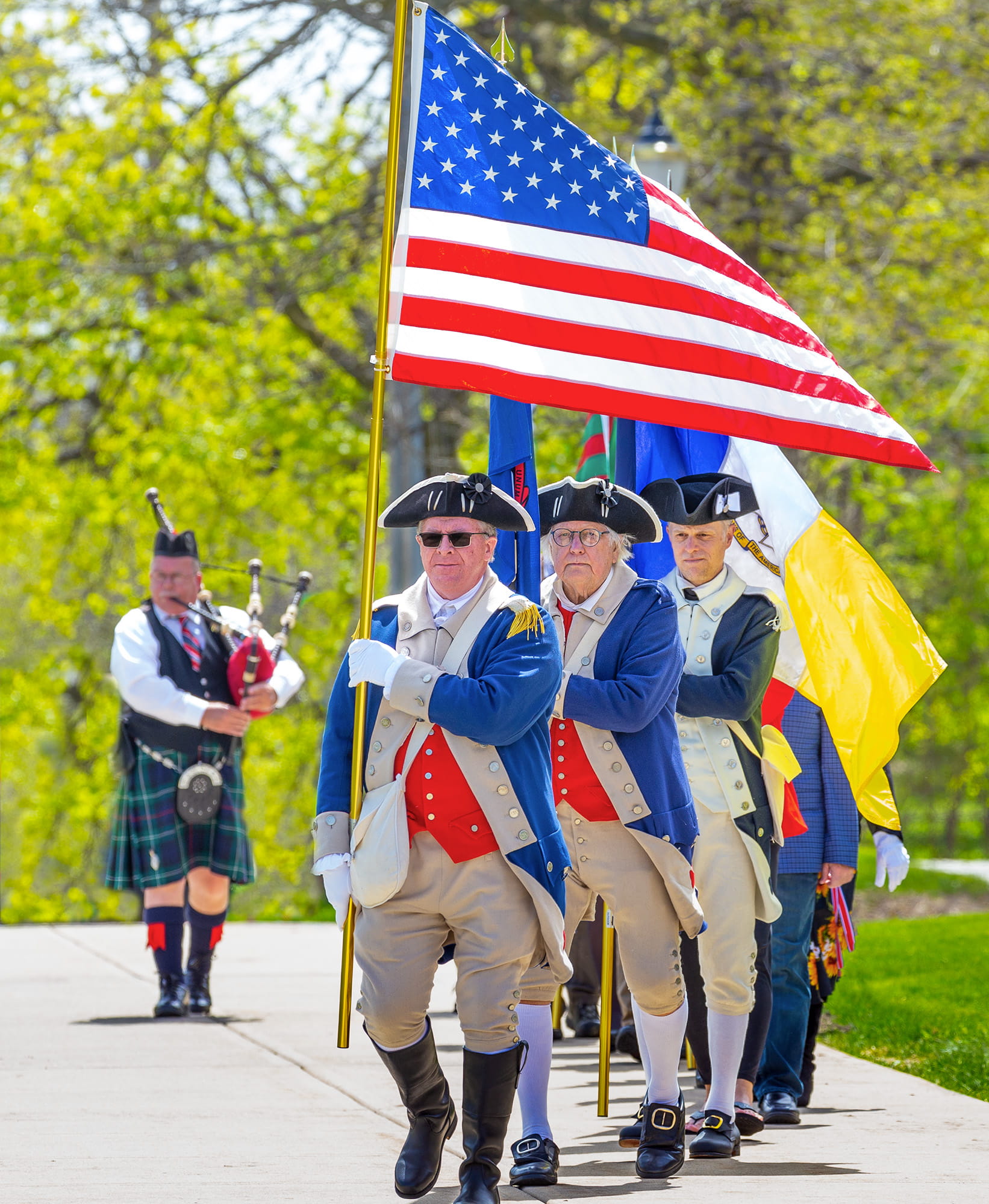 SAR Liberty Tree dedication