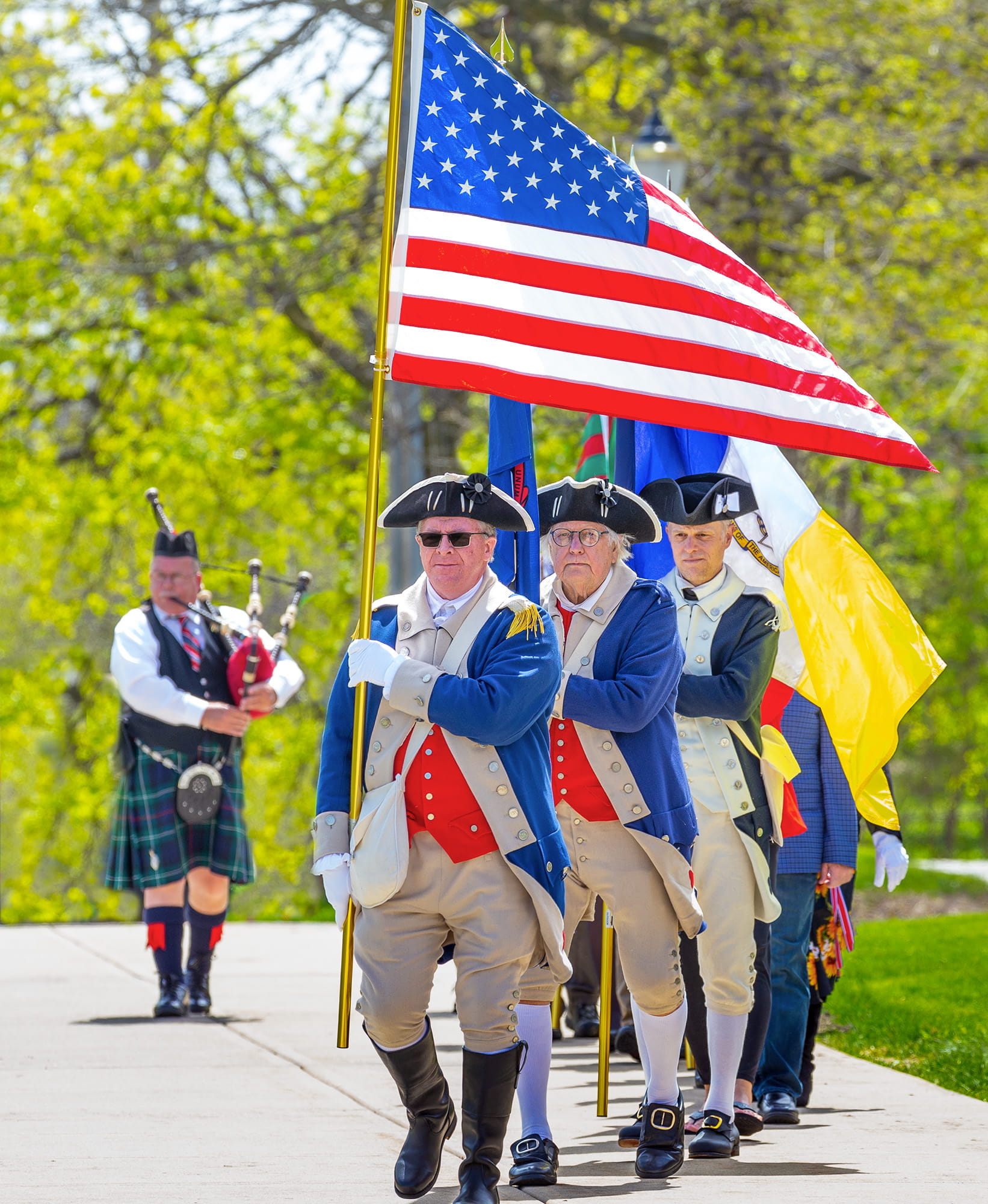 SAR Liberty Tree dedication