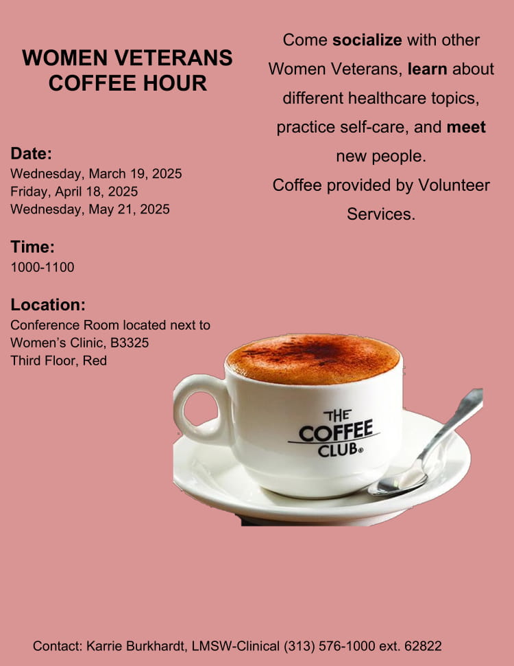 Detroit Women Vets Coffee Hr