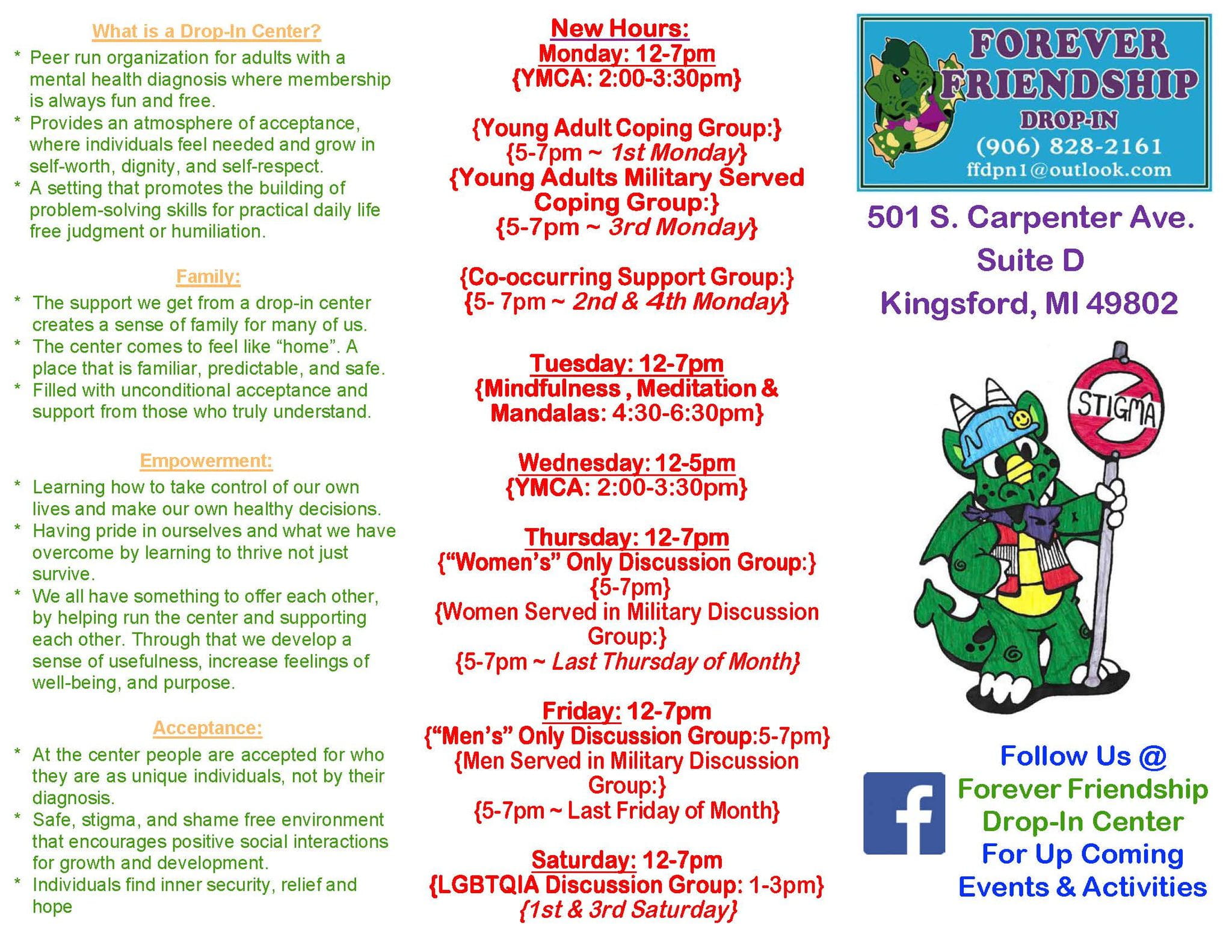 Forever Friendship Drop-In