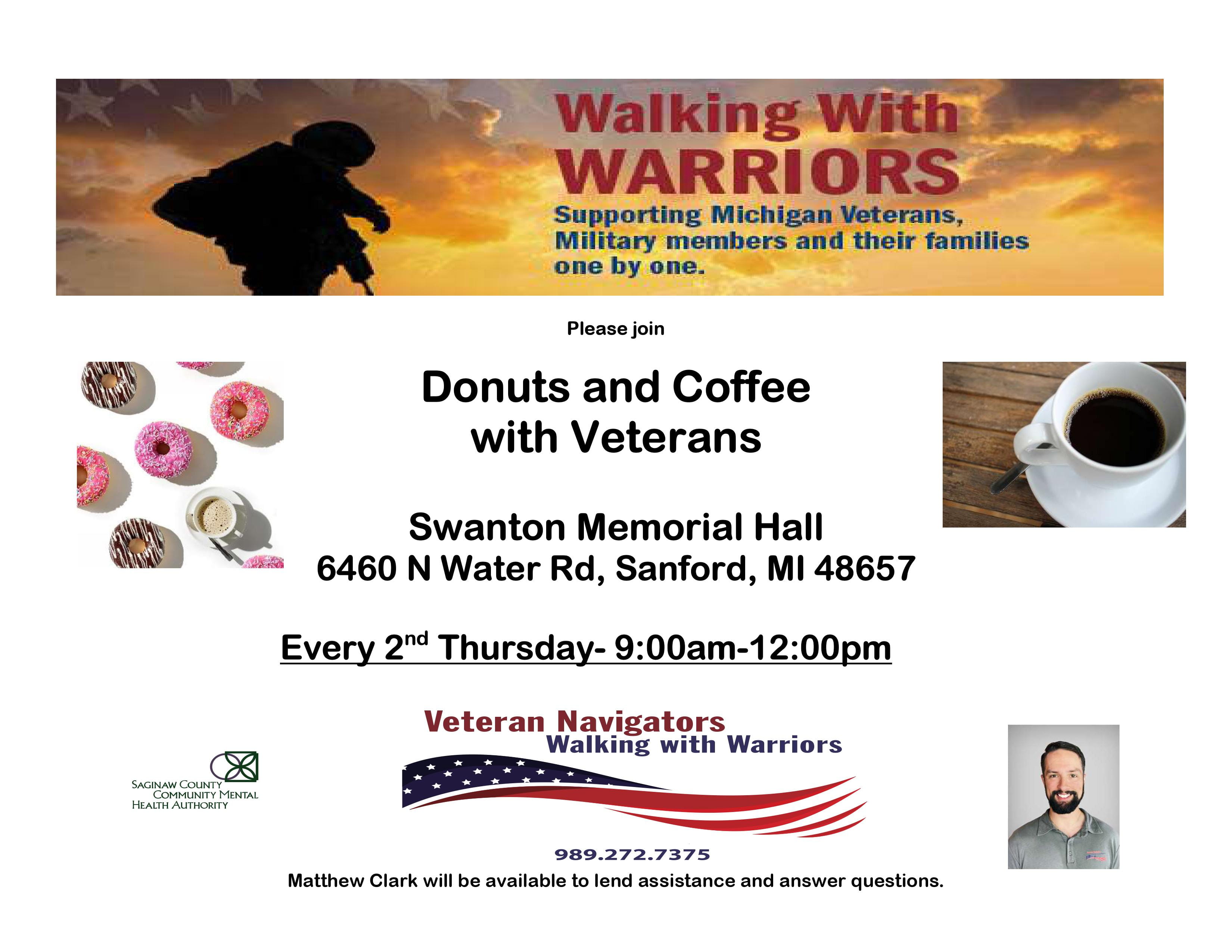 Edenville Donuts with Veterans