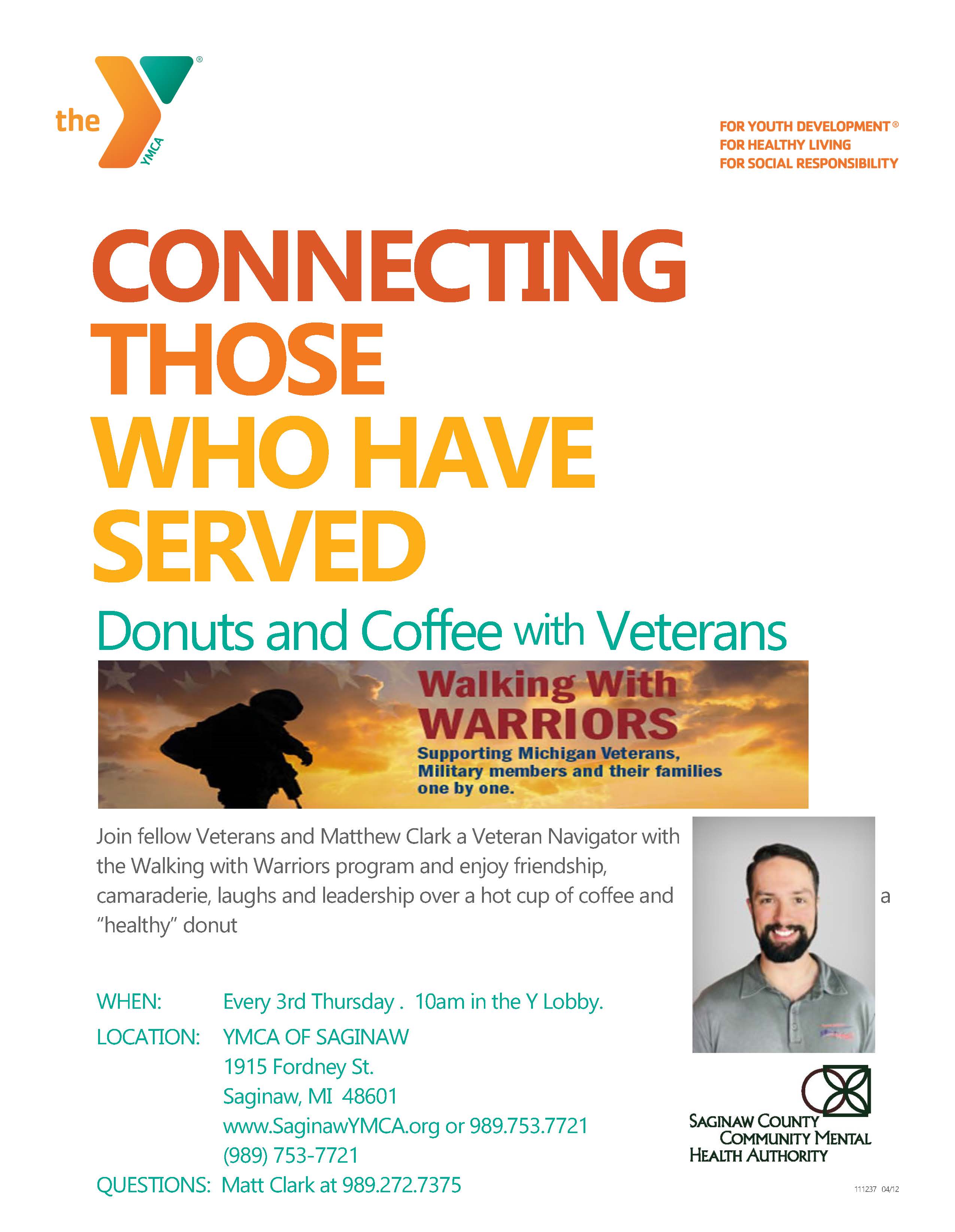 YMCA Donuts with Vets