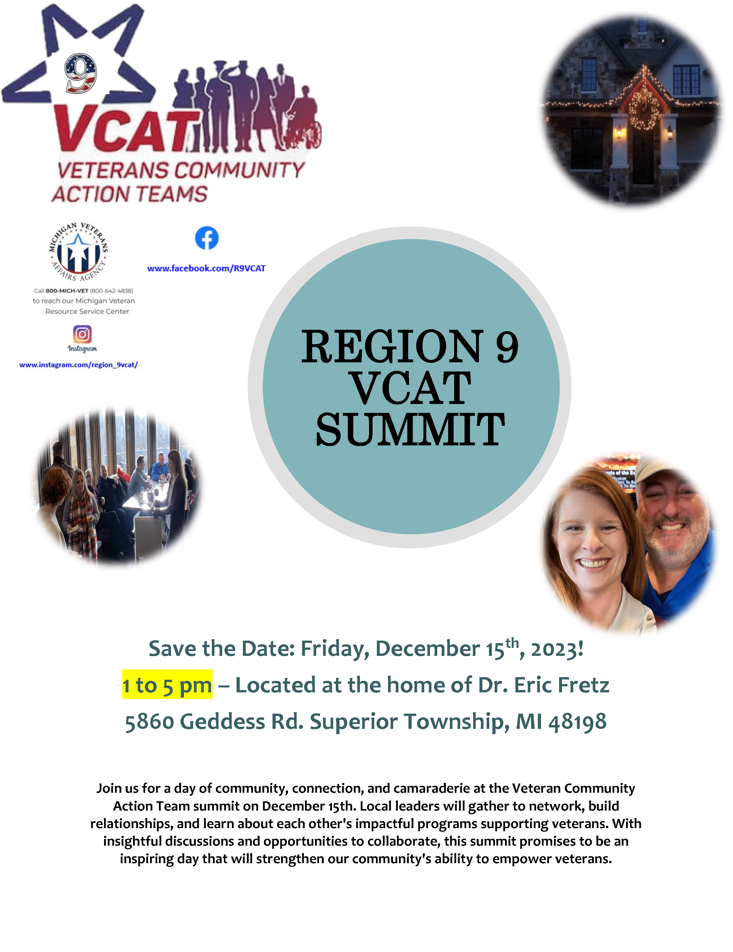 Region 9 VCAT Summit Flyer