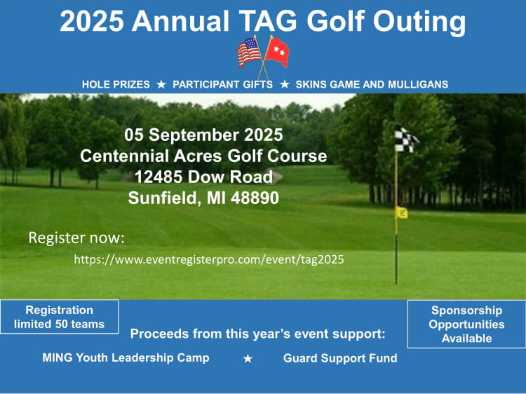2025 TAG Golf Outing
