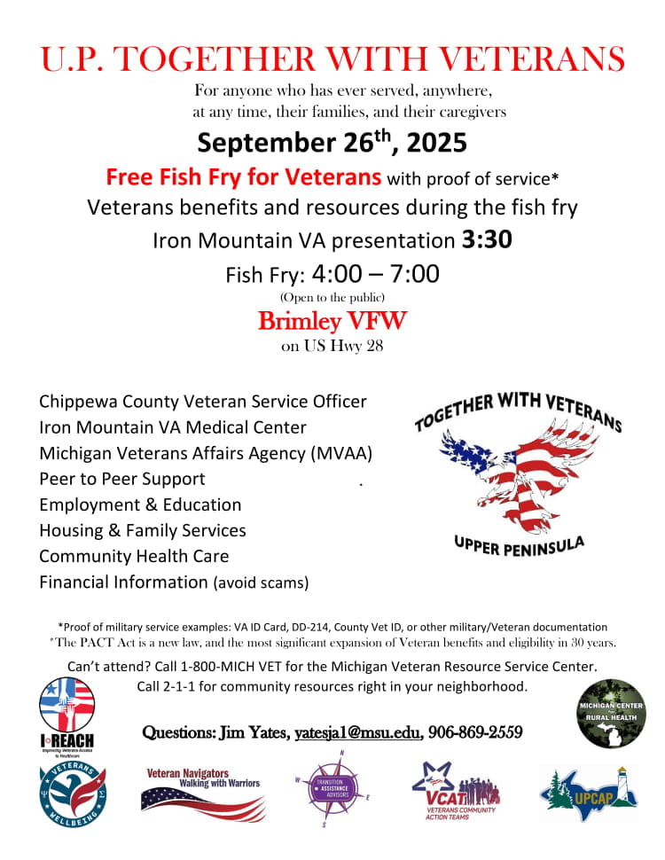 Iron Mt Free Fish Fry