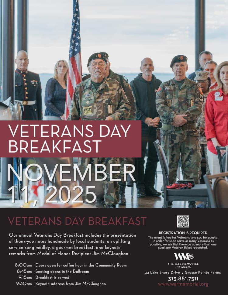 Grosse Pointe Farms Veterans Day Breakfast